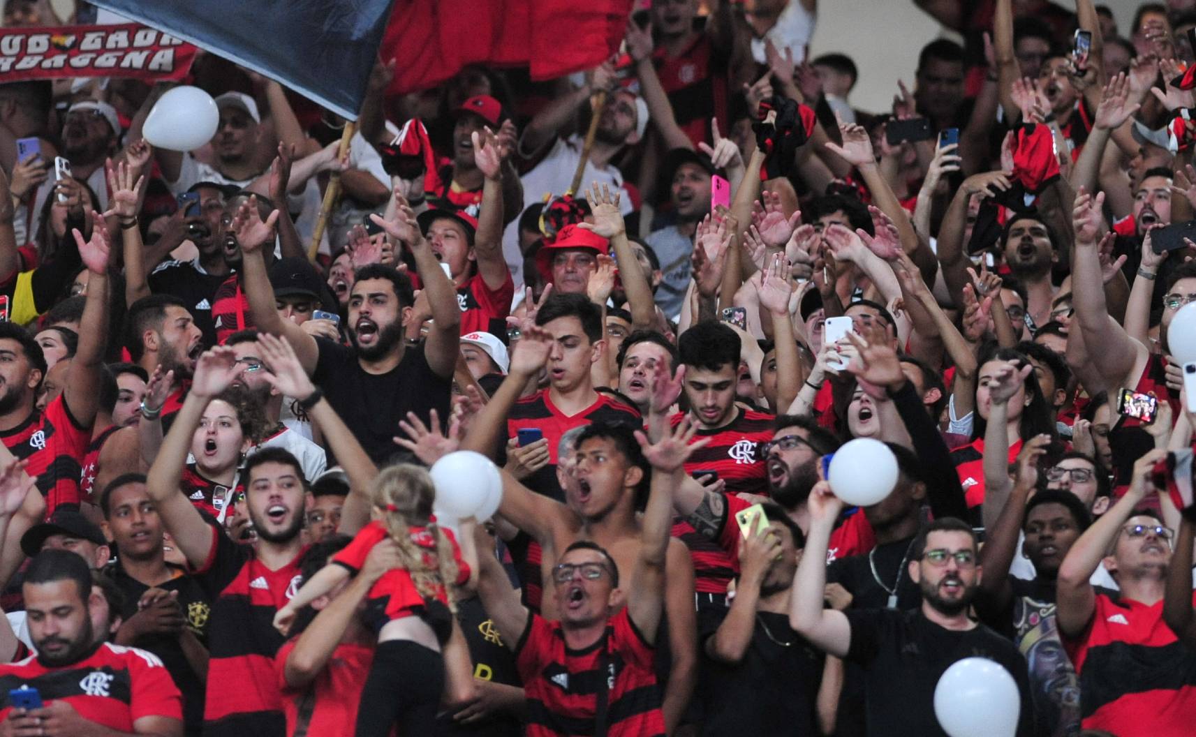 Vídeo torcedores do Flamengo provocam Cruzeiro no Mineirão