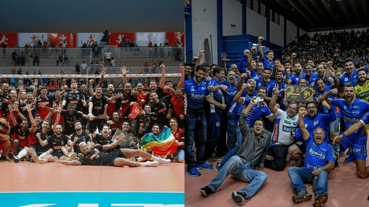 Sesi X Campinas Pela Final Da Superliga Masculina De V Lei Onde