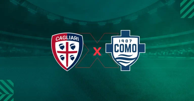 Cagliari x Como se enfrentam em um amistoso