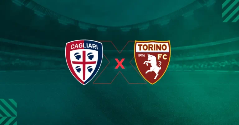 Cagliari x Torino se enfrentam pelo Campeonato Italiano