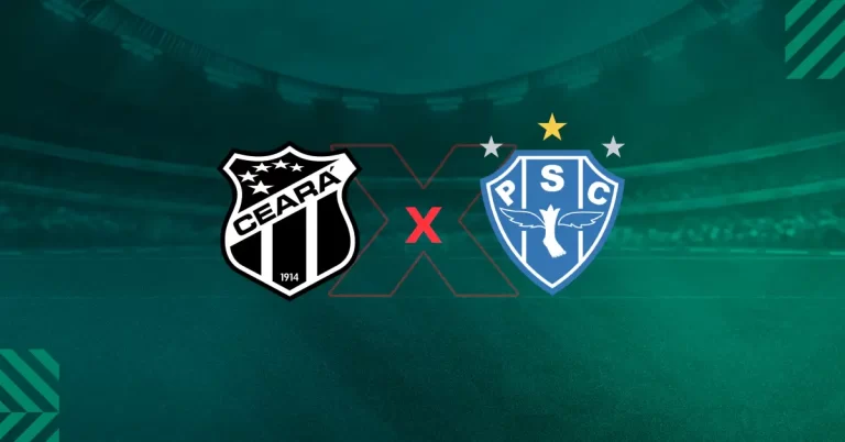 Ceará x Paysandu se enfrentam pelo Brasileirão Série B