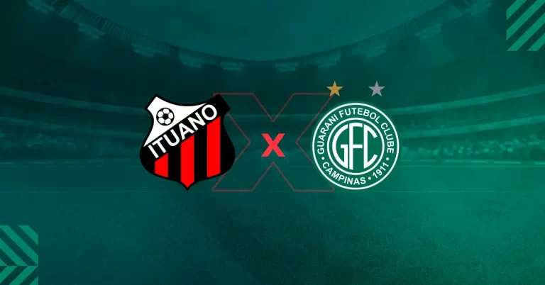 Ituano x Guarani se enfrentam pelo Brasileirão Série B 2024