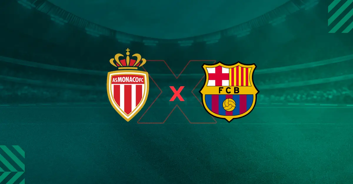 Monaco e Barcelona se enfrentam pela Liga dos Campeões da UEFA