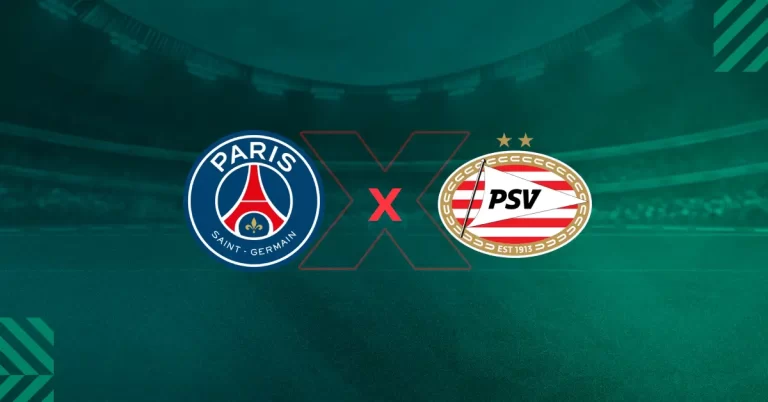 PSG x PSV se enfrentam pela Liga dos Campeões da UEFA