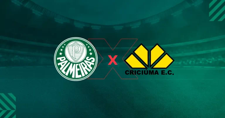 Palmeiras e Criciúma se enfrentam pelo Brasileirão