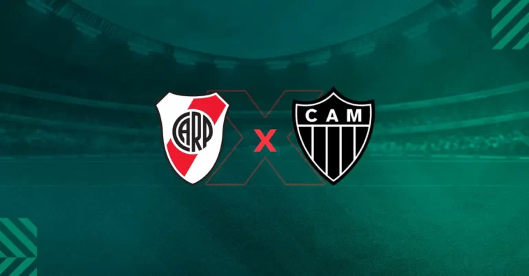 River Plate x Atlético MG se enfrentam pela Copa Libertadores da América 2024