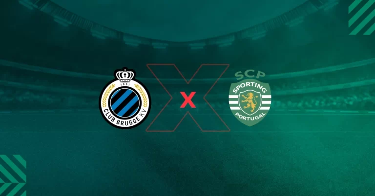 Escudos de Club Brugge x Sporting