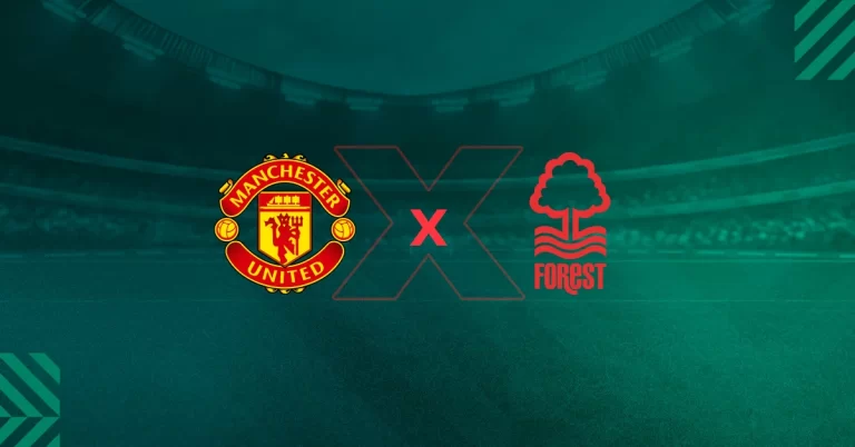 Escudos de Manchester United x Nottingham Forest