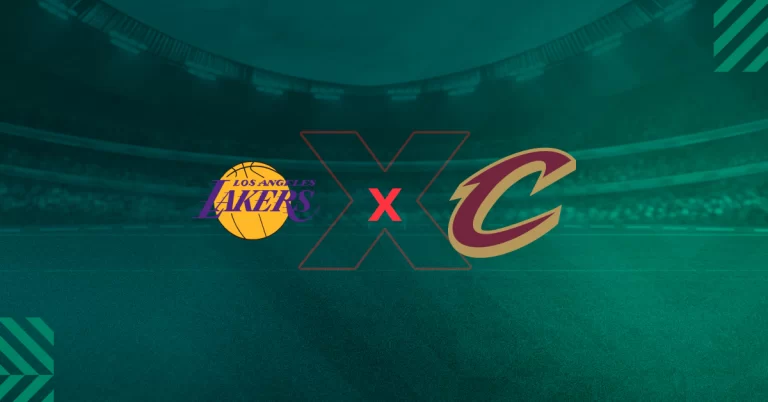 Escudos de Los Angeles Lakers x Cleveland Cavaliers