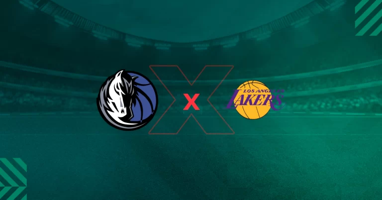 Escudos de Dallas Mavericks x Los Angeles Lakers