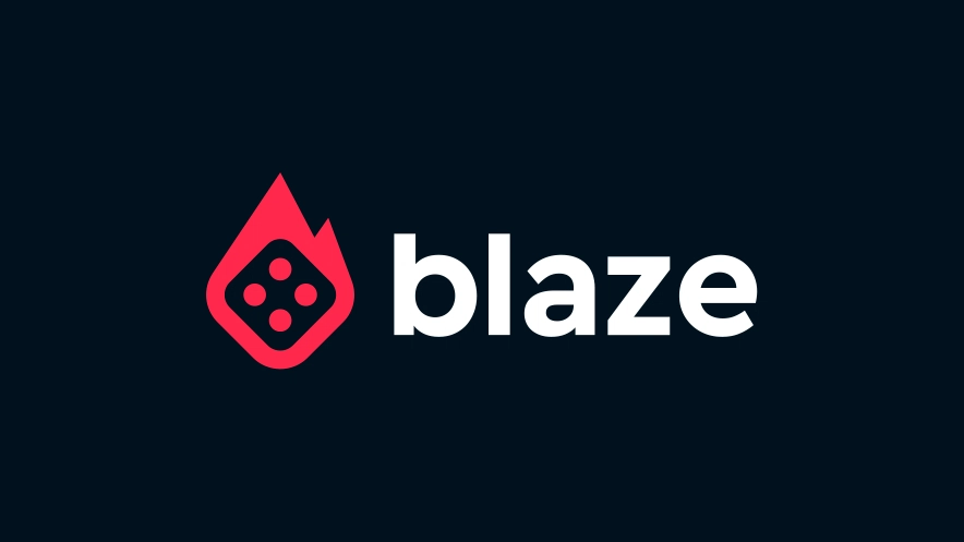 Imagem mostra logomarca da Blaze