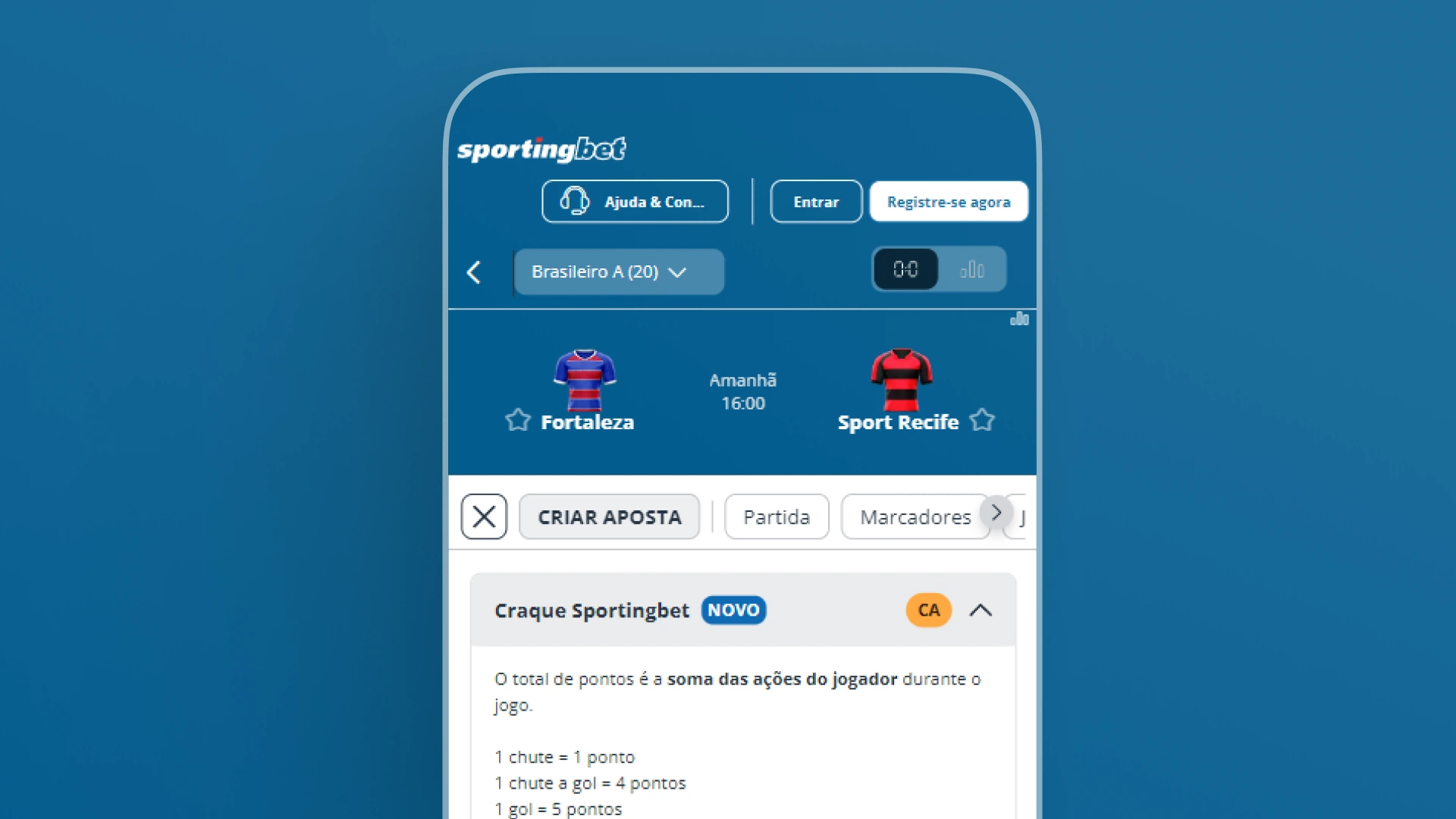 imagem aposta personalizada sportingbet