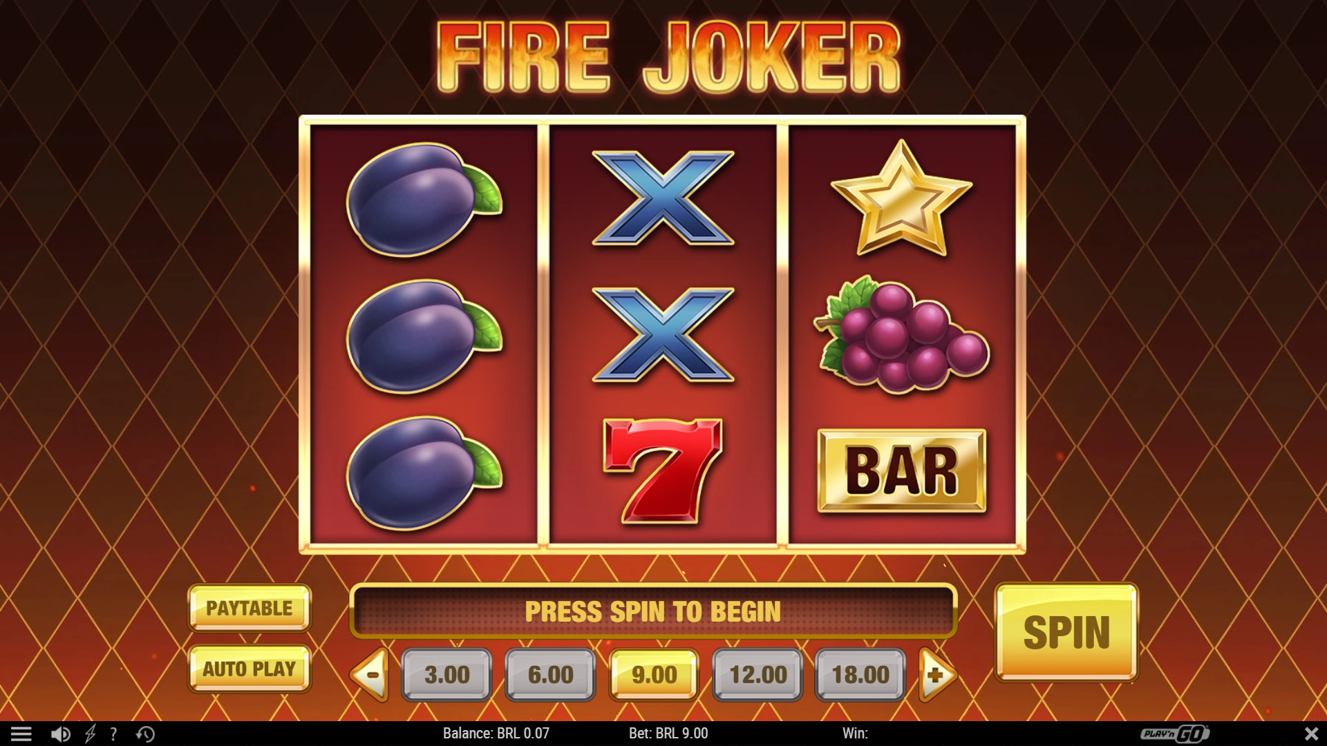 imagem captura demo fire joker