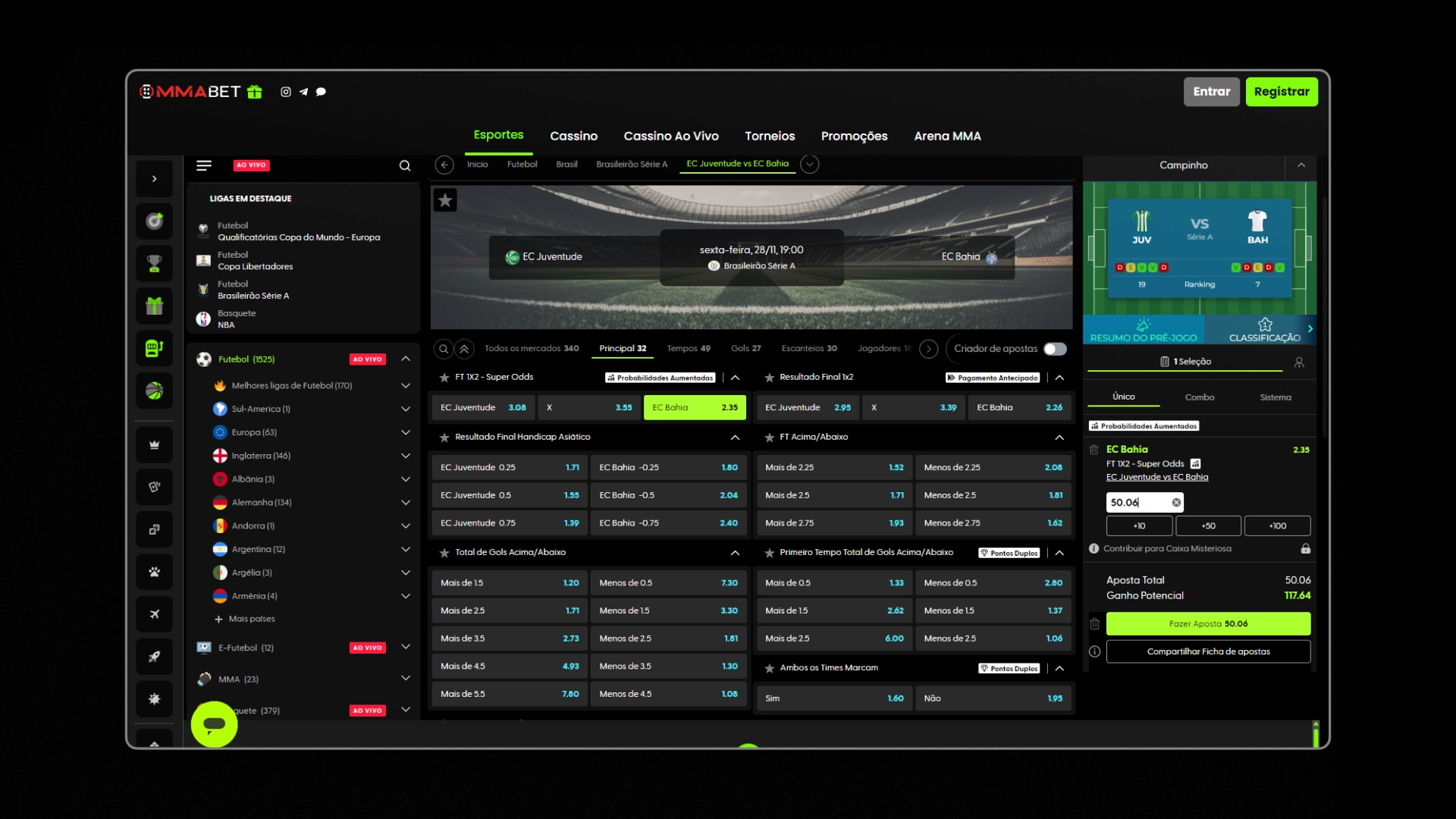 imagem como apostar mmabet