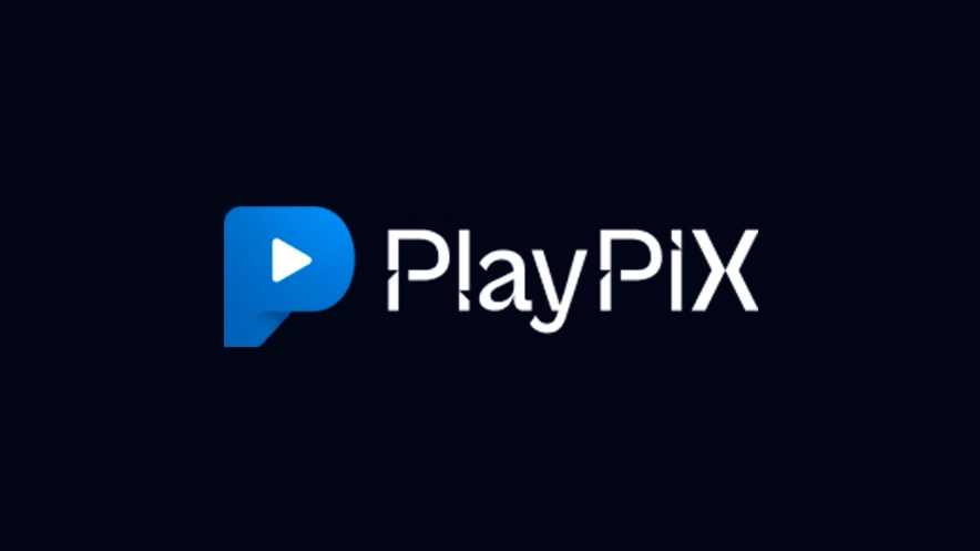 Imagem mostra logomarca da PlayPIX