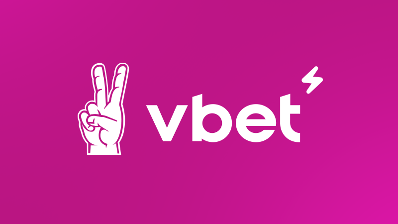 Imagem mostra logomarca da VBet