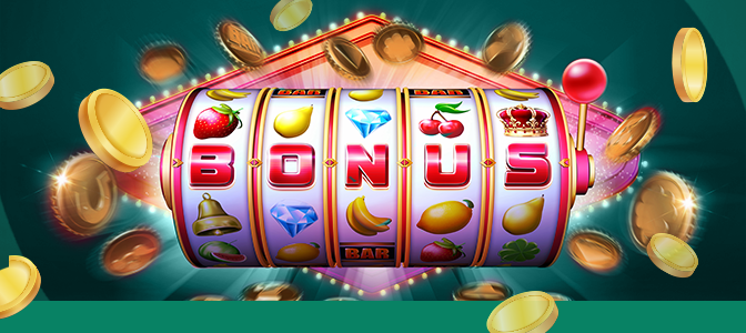 Imagem mostra slots de Bônus