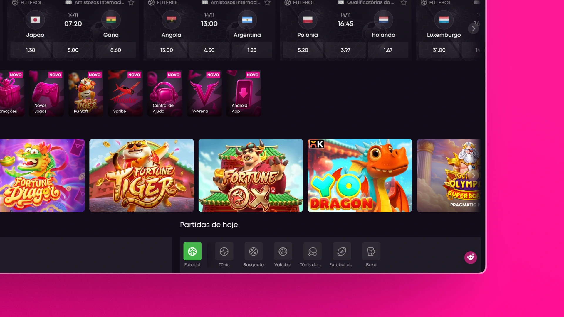 screenshot chat ao vivo vbet