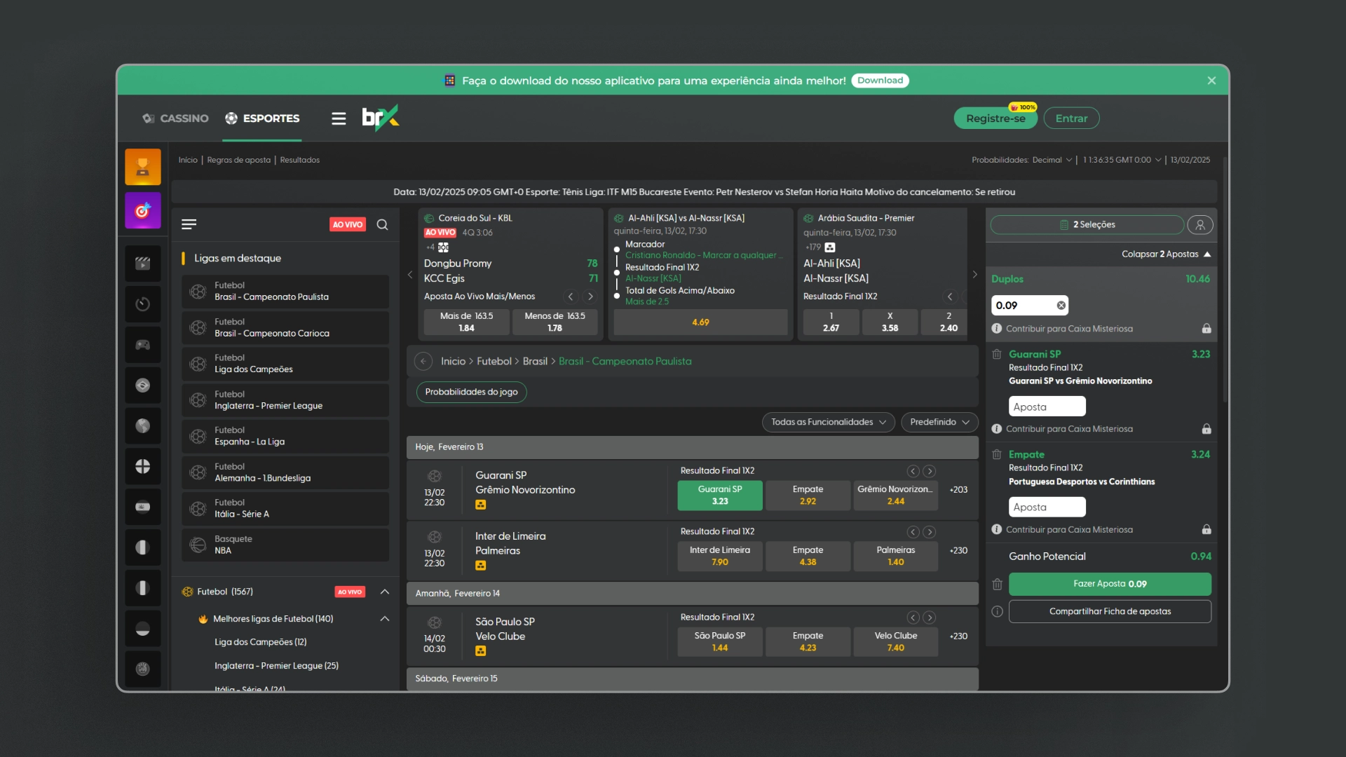 screenshot como apostar Betfast