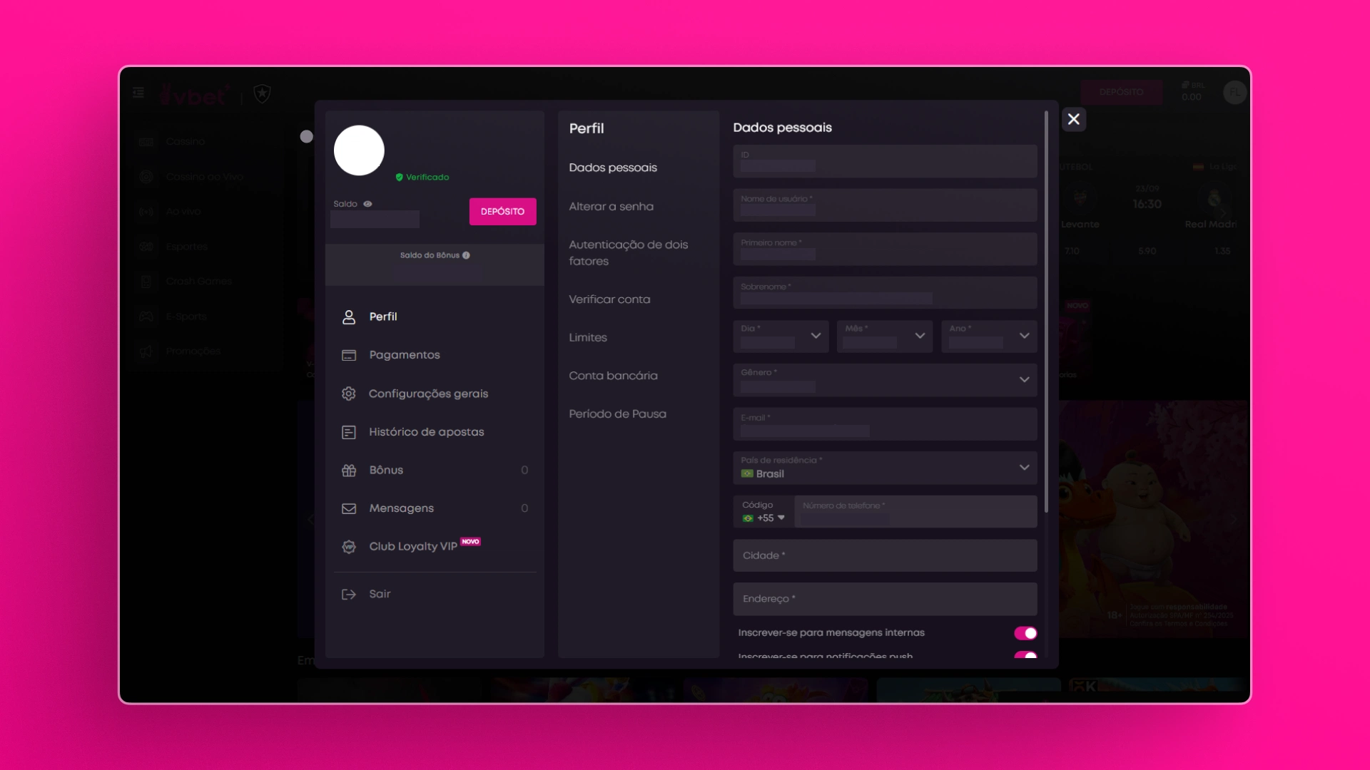 screenshot saque vbet