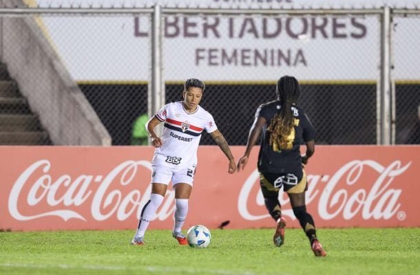 São Paulo joga mal e conhece sua primeira derrota na Libertadores Feminina (Divulgação)
