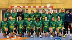 Time feminino de handebol do Brasil - Crédito: 