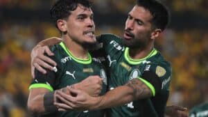 Palmeiras venceu Barcelona-EQU por 2 a 0, fora de casa, pela Copa Libertadores - Crédito: 