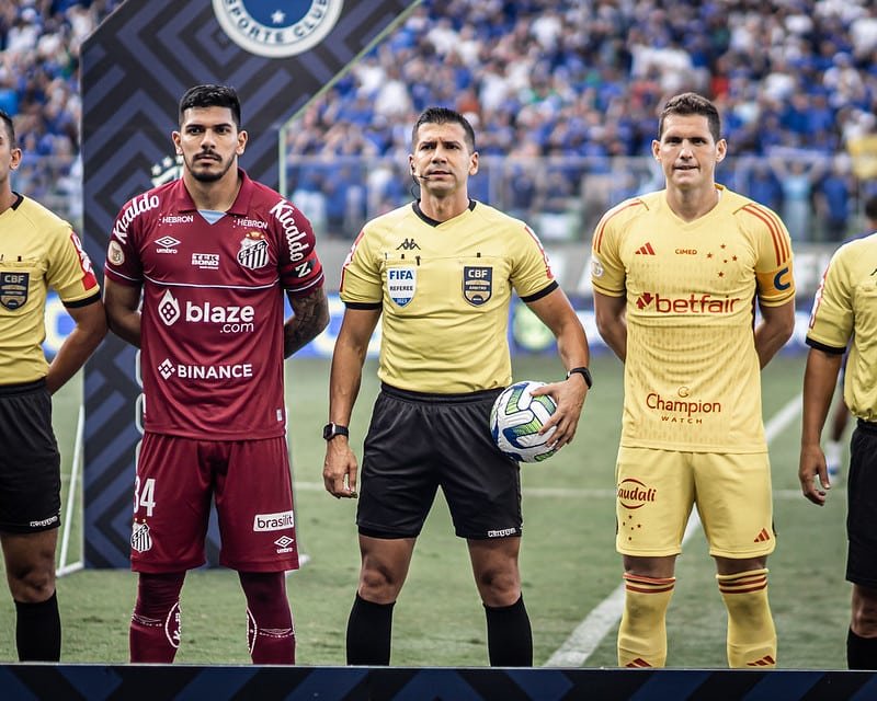 Cruzeiro x Santos (foto: Raul Baretta/ Santos FC)