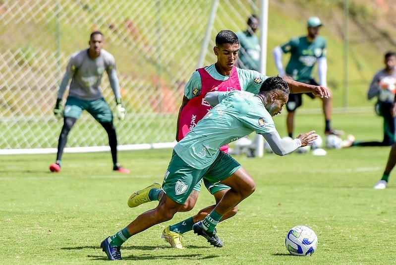 América-MG escalações (foto: Mourão Panda/América)