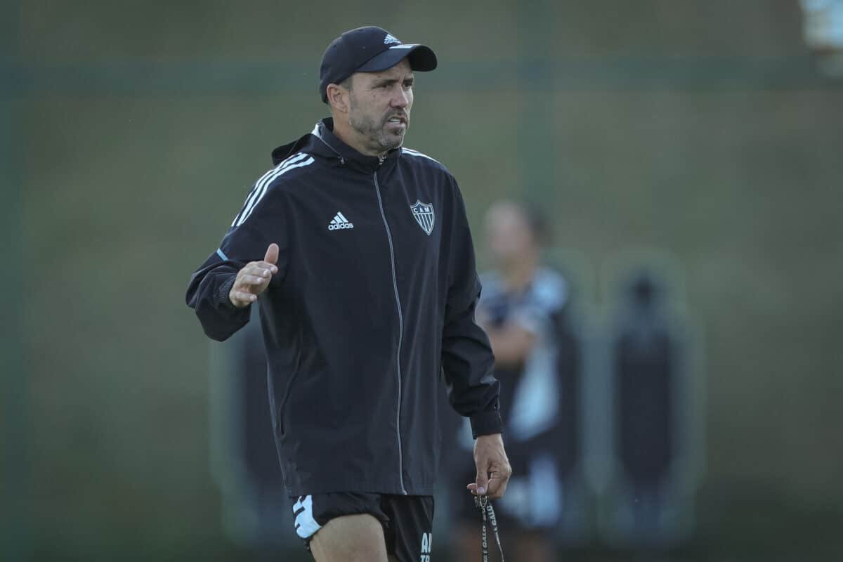 Eduardo Coudet (foto: Pedro Souza/Atlético-MG)