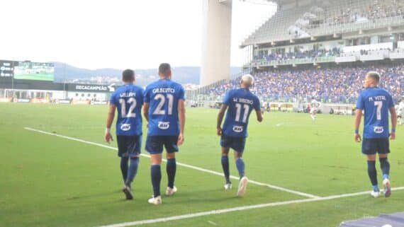Estádio Independência em jogo do Cruzeiro contra o Santos pelo Campeonato Brasileiro (foto: Alexandre Guzanshe/EM/D.A. Press)