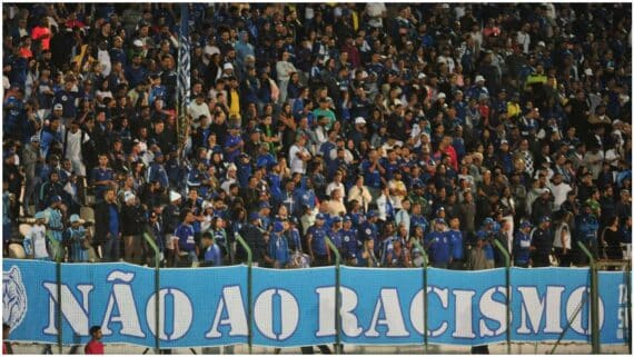 Não ao racismo (foto: Alexandre Guzanshe/EM/D.A.Press)