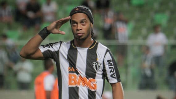 Atlético-MG Ronaldinho (foto: Bruno Cantini/Atlétic)