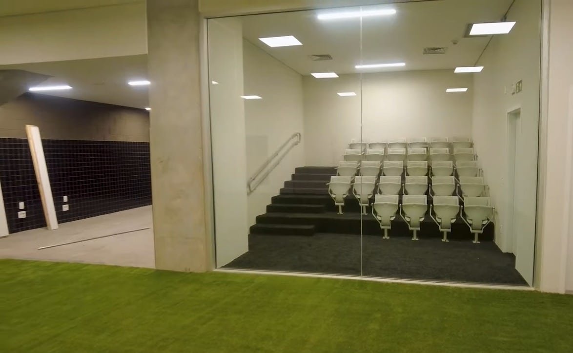 Vestiário do Atlético-MG na Arena MRV (foto: Reprodução/Arena MRV)