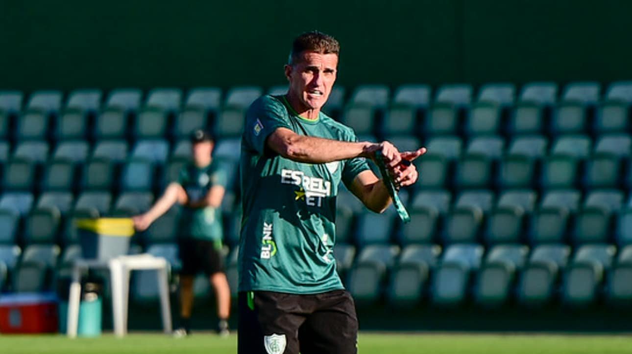 Mancini, técnico do América-MG (foto: Mourão Panda/América-MG)