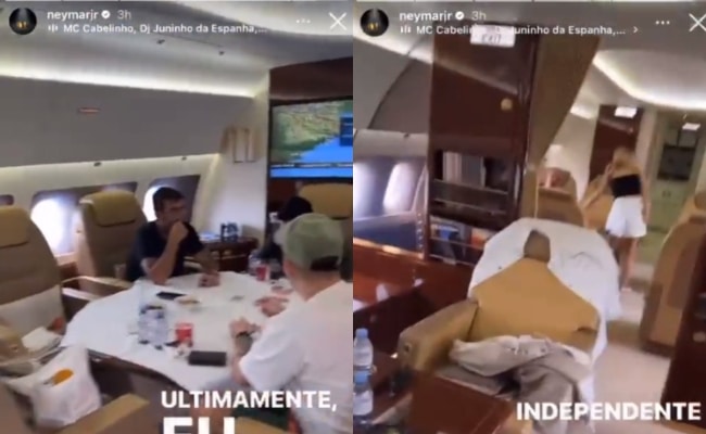 Vídeo: Neymar mostra detalhes de avião de R$ 235 milhões < No Ataque