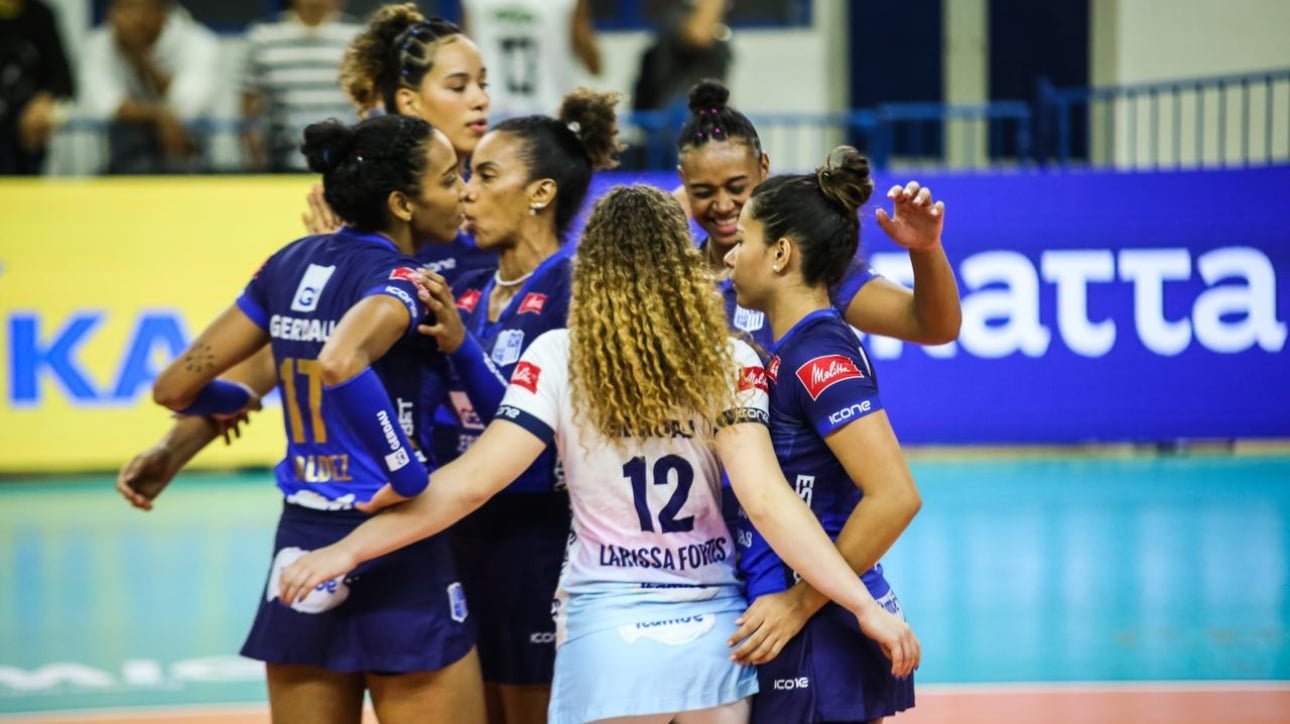 Minas venceu todas as partidas do Sul-Americano por 3 sets a 0 (foto: Eliezer Esportes/Praia Clube)