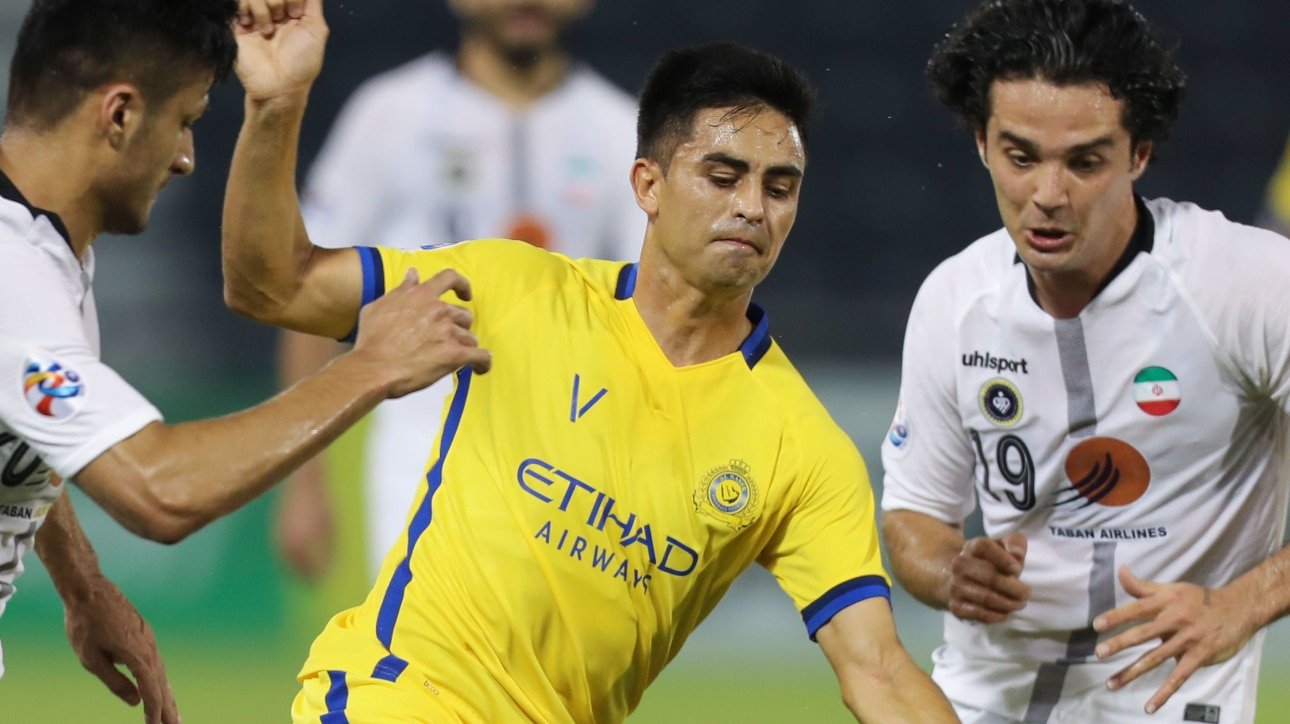 Pity Martínez está atualmente no Al-Nassr, na Arábia Saudita (foto: AFP / KARIM JAAFAR)