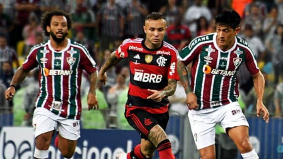 O último encontro entre Fluminense e Flamengo ocorreu na decisão do Carioca: 4 a 1 para o Flu (foto: MAILSON SANTANA/FLUMINENSE FC)