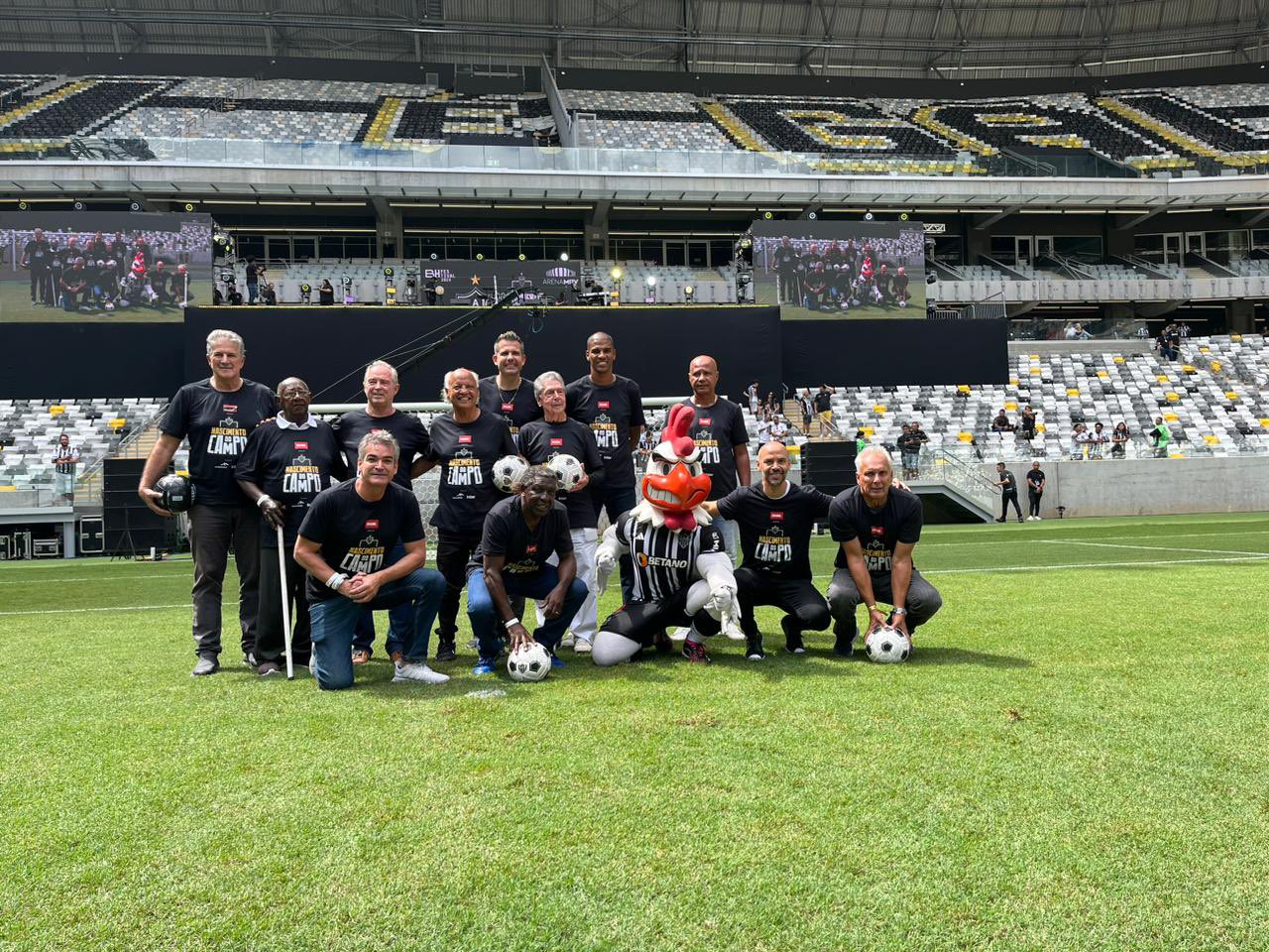 Atlético: Mais dois ídolos são confirmados no 'Lendas do Galo