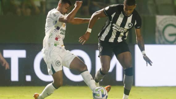 Goiás enfrenta o Botafogo (foto: Vítor Silva/Botafogo)