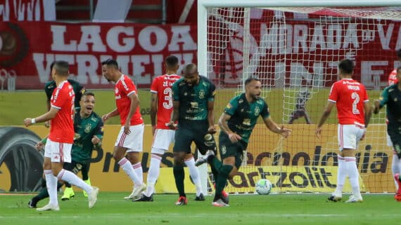 Internacional x América-MG pela Copa do Brasil de 2020 (foto: EVERTON PEREIRA/O FOTOGRÁFICO/ESTADÃO CONTEÚDO)