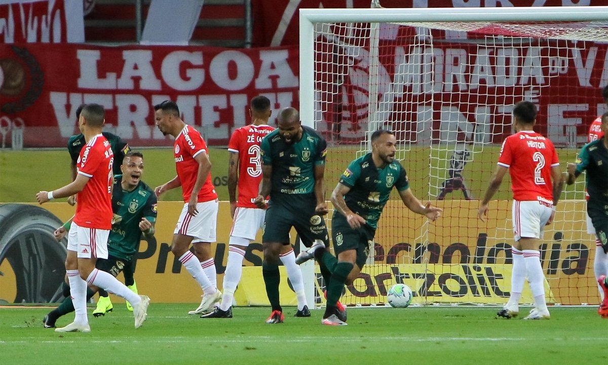 Internacional x América-MG pela Copa do Brasil de 2020 (foto: EVERTON PEREIRA/O FOTOGRÁFICO/ESTADÃO CONTEÚDO)