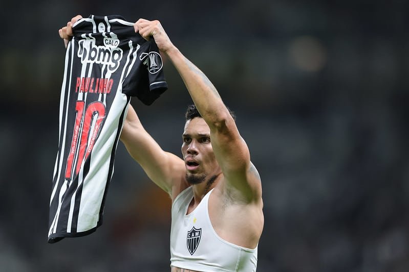 Jogador Paulinho, do Galo (foto: Pedro Souza/Atlético)