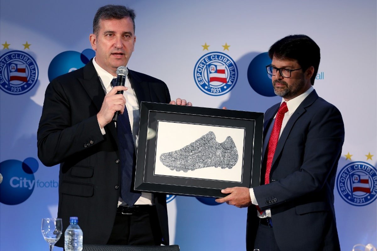 Ilustrar matéria sobre a compra do Bahia pelo Grupo City (foto: Felipe Oliveira / EC Bahia)