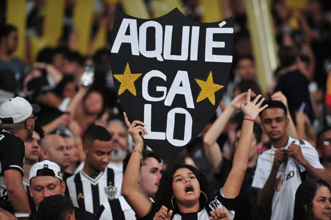 Torcida do Galo (foto: Alexandre Guzanshe/EM/D.A. Press)