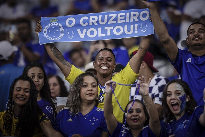 Torcida do Cruzeiro (foto: Staff Images / Cruzeiro)
