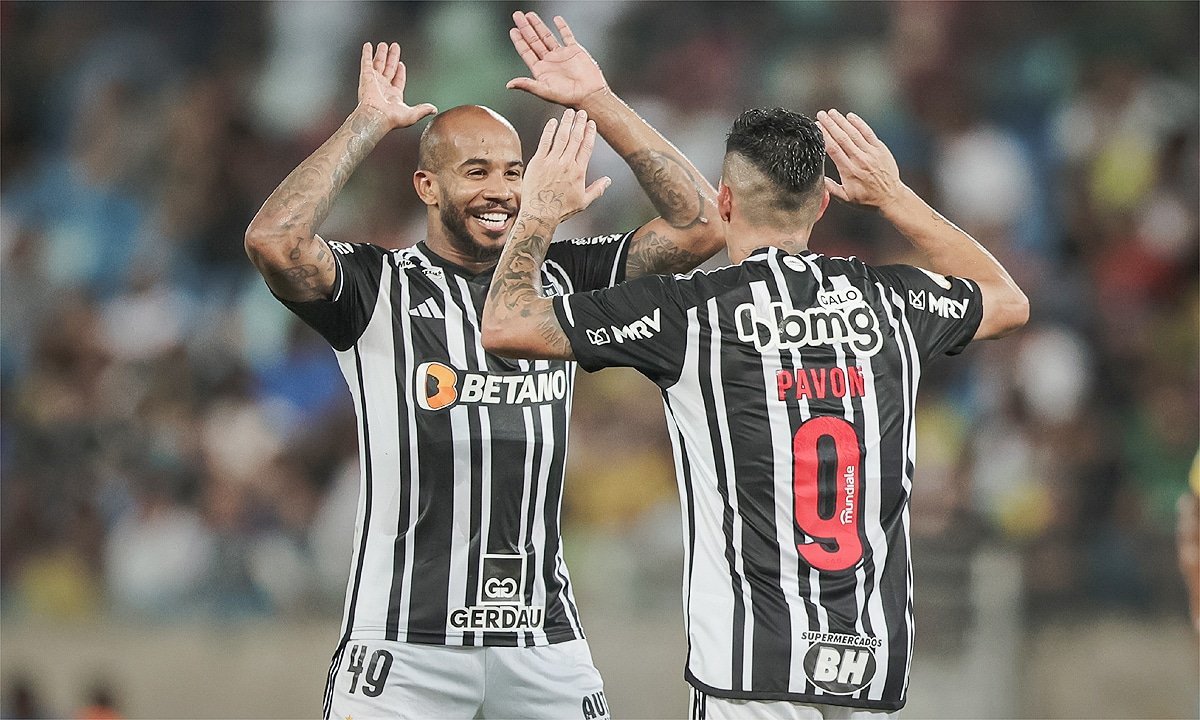 Cuiabá 0x4 Atlético-MG (foto: Pedro Souza/Atlético-MG)