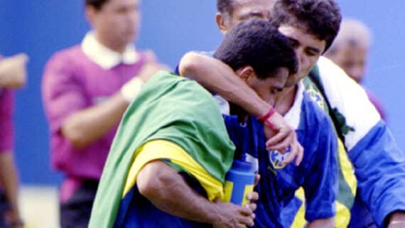 Romário e Bebeto (foto: Alberto Escalda/EM/D.A Press)