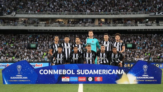 Botafogo na Sul-Americana (foto: Vítor Silva/Botafogo)